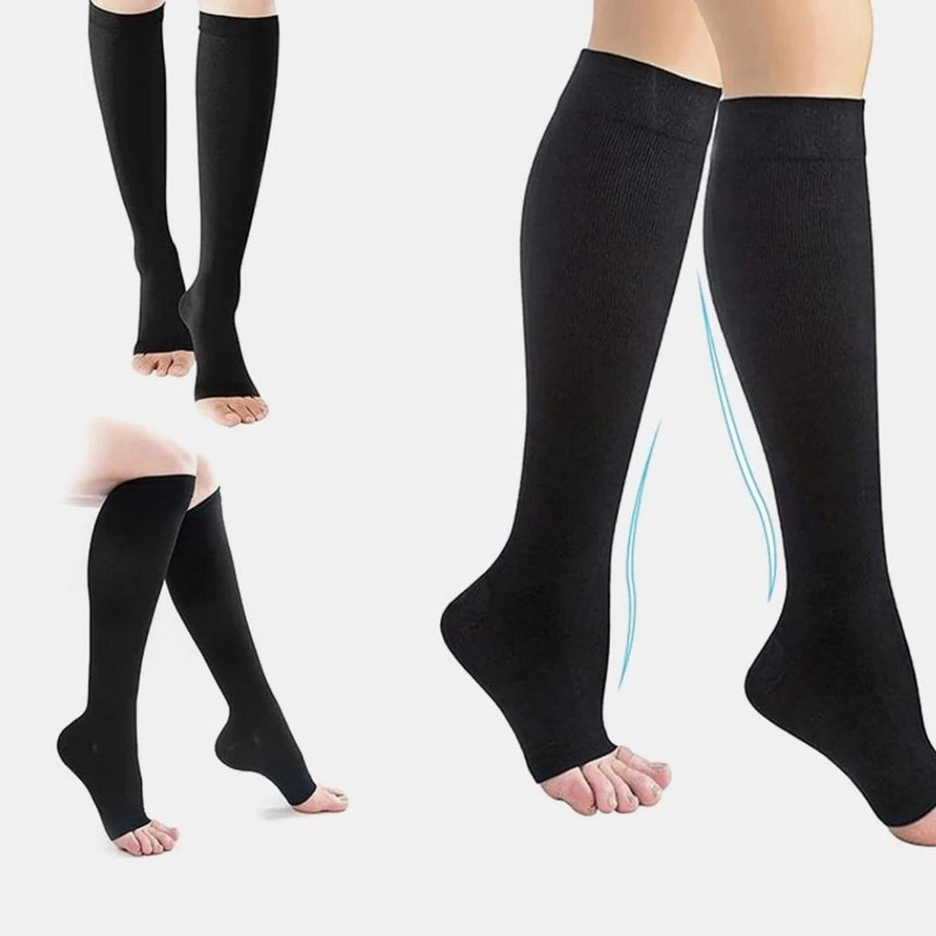 CircuFlex Orthopedic Comfort Compression Stockings | for Improved Blood Circulation - Pain Relief - Reduced Swelling - Varicose Vein Management