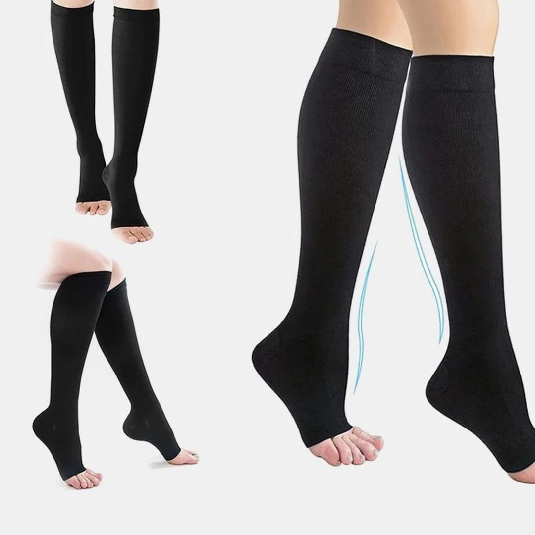 CircuFlex Orthopedic Comfort Compression Stockings | for Improved Blood Circulation - Pain Relief - Reduced Swelling - Varicose Vein Management