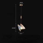 Modern Creative LED Pendant Lamp with Decorative Butterfly Design