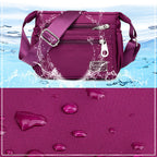 Women’s Multi-layer Nylon Crossbody Bag