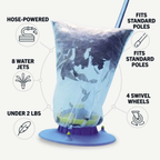 Large Pool Leaf Vacuum | Powerful Suction, Easy Maneuverability & Ideal for Inground and Above Ground Swimming Pools