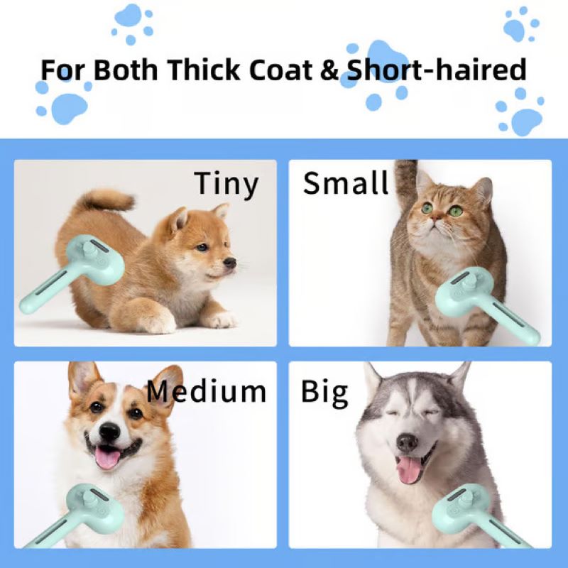 Pet Spray Hair Removal Comb
