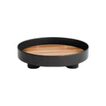 Modern Round Wooden Barbara Tray