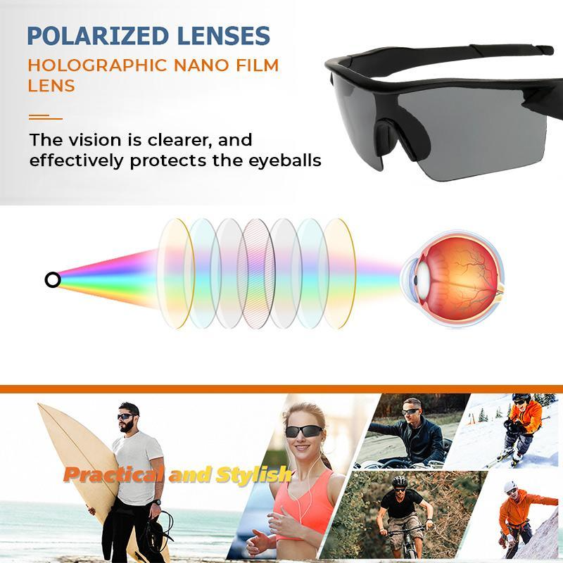 Sunglasses with UV protection for outdoor cyclists