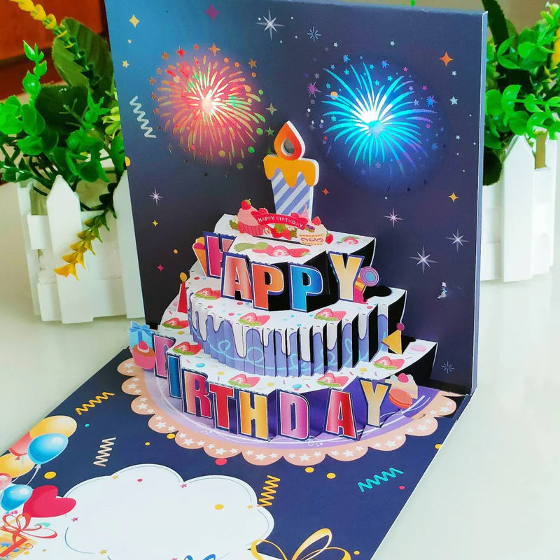 Pop up birthday card