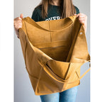 Oversized Leather Tote