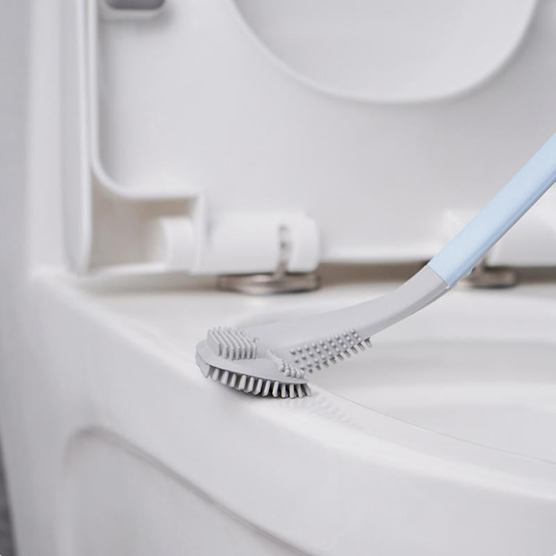 Toilet brush with holder