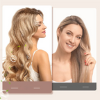Curling Iron | Dual Barrel Hair Styler for Home Use
