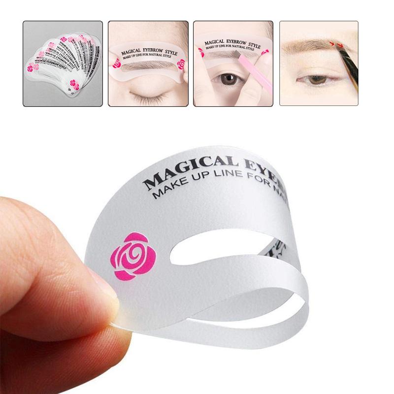 Various Styles Eyebrow Stencil Set