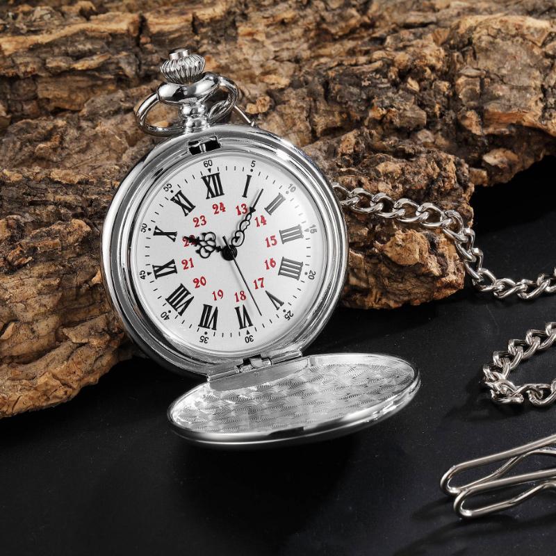 To my son quartz pocket watch