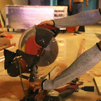 Cut-resistant arm guard sleeves