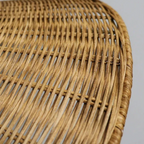 Scandinavian LED Pendant Lamp Made of Bamboo