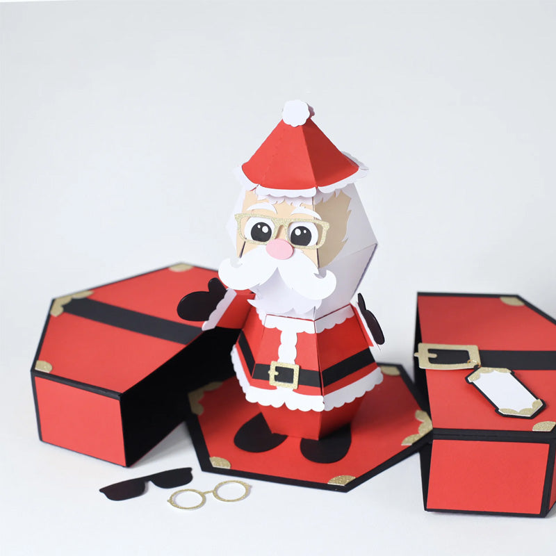 3D Pop-Up Card for the Santa Claus Prank