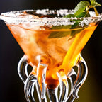 Unique, octopus-inspired cocktail glass
