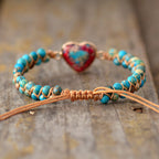 Passionate Heart-Jasper Bracelet