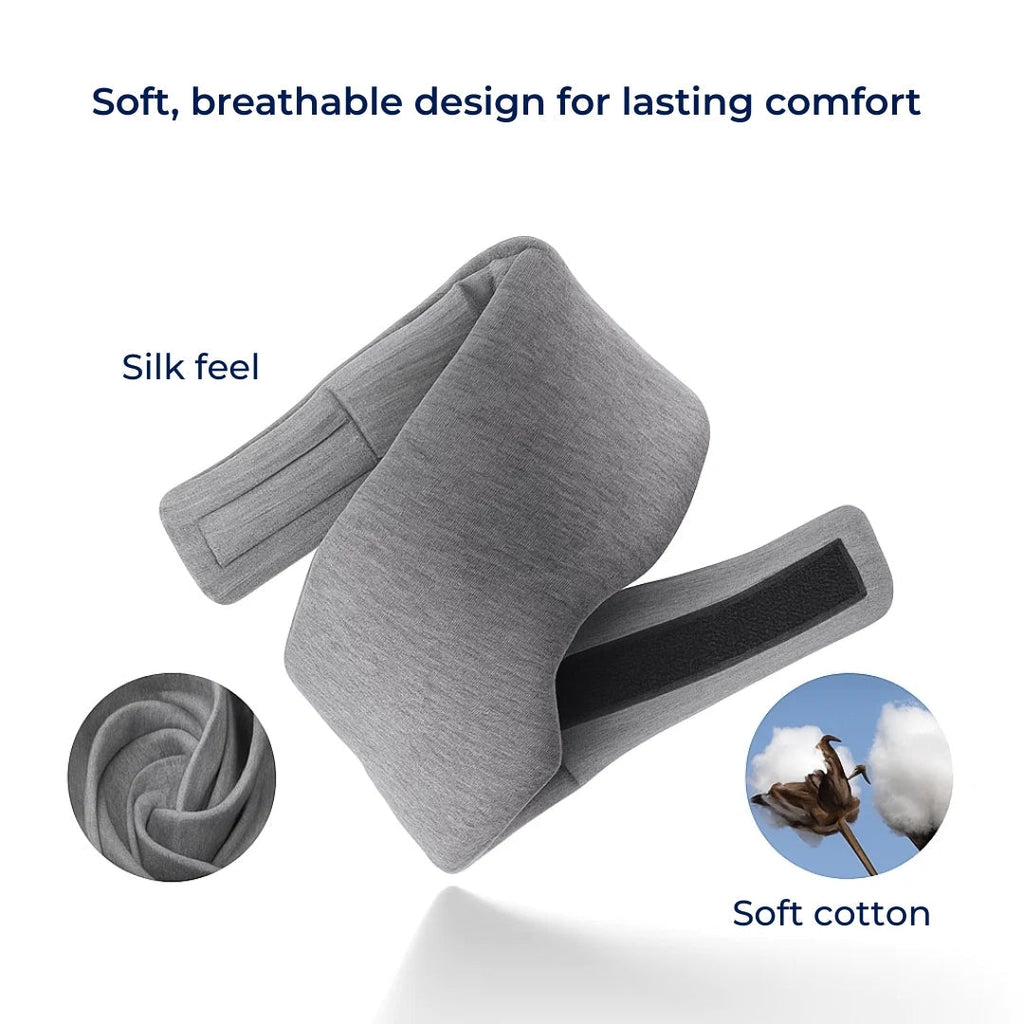 Total Light Blocking – Soft Cotton Comfort – Breathable Fit – Blocks All Light for Travel, Naps & Deep Sleep