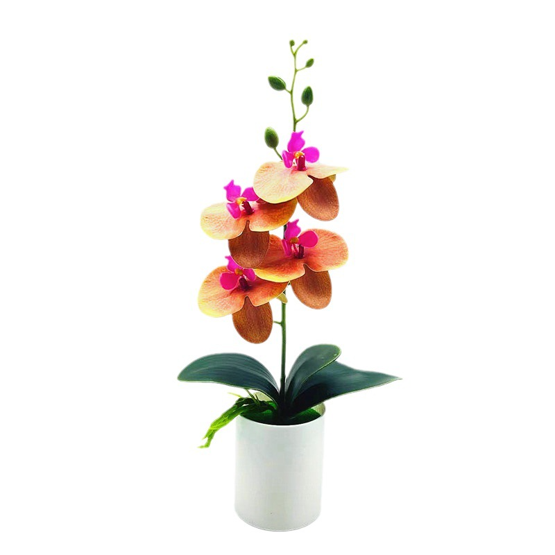 Artificial Orchid Flower – Decorative Artificial Plant for Living Room and Table Decoration