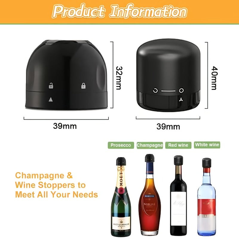 Vacuum Red Wine Bottle Stopper