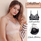 Comfort lifting bra for low back