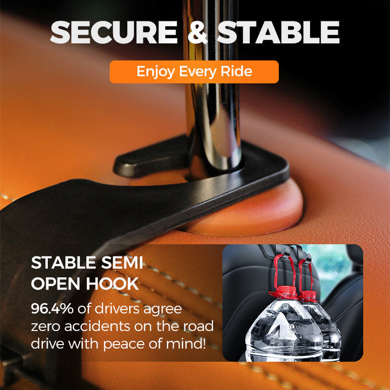 Multifunctional and waterproof car backseat organizer