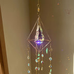 Geometric prism sun catcher