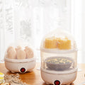 Electric Egg Cooker & Steamer – Compact Multifunction Device For Perfect Eggs And Steamed Food