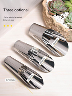 Stainless Steel Scoop for Potting Soil – Robust Planting Scoop for Garden and Balcony