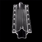 Star shape vegetable mold for cucumbers – Creative mold rail for fruits and vegetables