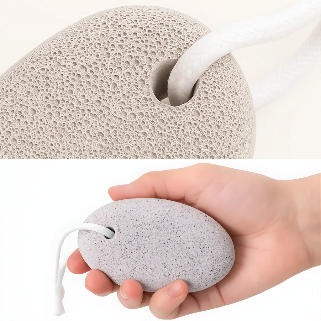 Hard Skin Relief – Natural Volcanic Rock – Smooth Cracked Heels Fast with Home Pedicure