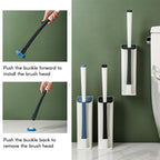 Replaceable Disposable Pad Toilet Wand