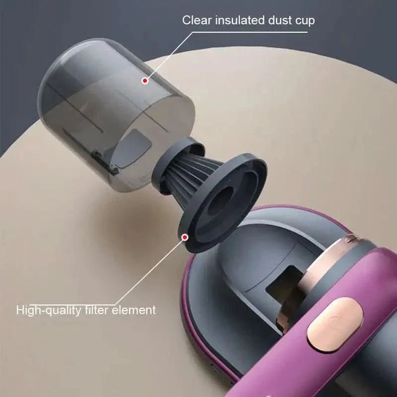 HEPA hoover for allergen & bacteria protection
