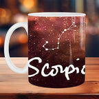 Zodiac Color Changing Magic Mugs, Heat Sensitive Ceramics Cups