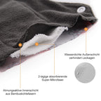 The washable pad made from bamboo charcoal