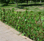 Artificial Garden Fence with Ivy – Flexible Privacy Screen for Balcony and Terrace