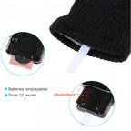 Leather Gloves Finger Lights 3 Colors 6 Modes