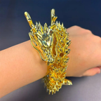 Golden Dragon with movable joints