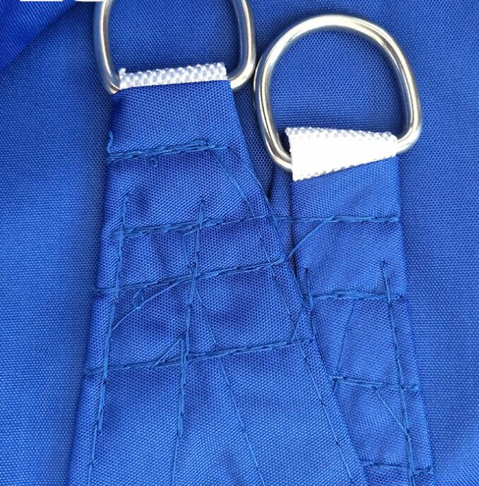 Rectangular sun sail – UV-resistant sun protection sail with rope