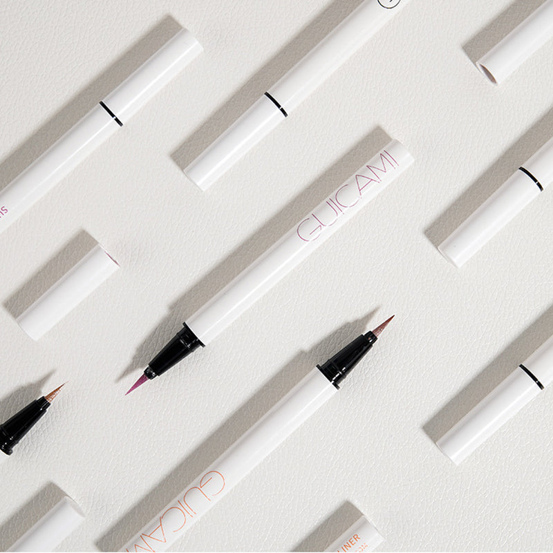 Water and oil repellent eyeliner
