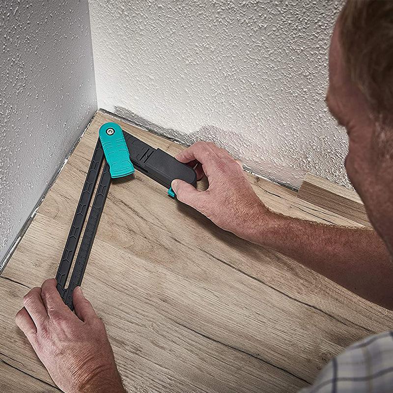 Lock corner measuring tool