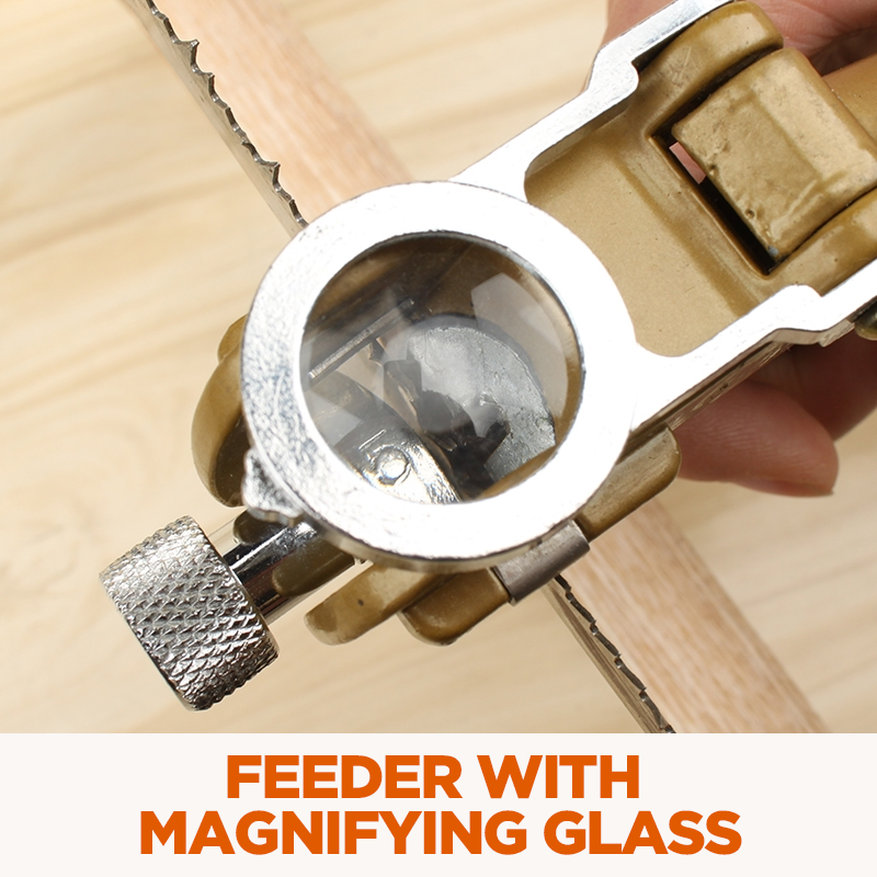 Wood processing serrated edge pliers
