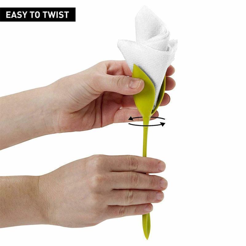 Bloom Napkin Holder for Tables (4 Pieces)