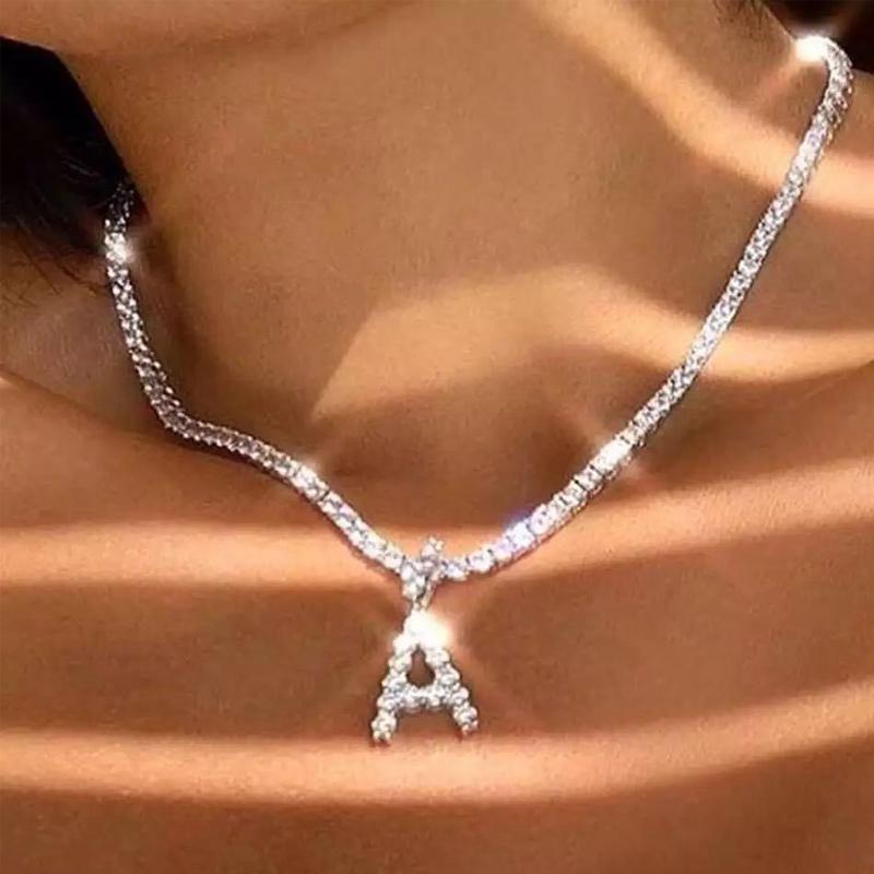 26 Letters Initial Necklace