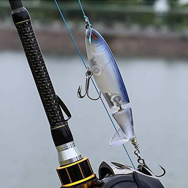 Fishing bait with propeller tractor