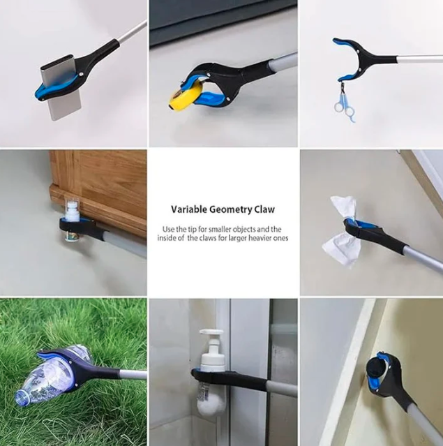 Newly Upgraded Foldable Grabber With 360° Swivel Clip
