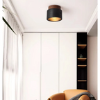 Ceiling lamp with stone look