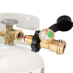 Highly Rated Propane Refill Elbow Adapter with Tank Indicator