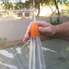 The sink cleaning nozzle