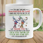 I have given you my amazing son - Best gift for daughter-in-law mugs