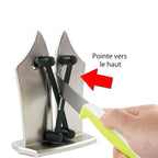 Professional knife sharpener made of steel