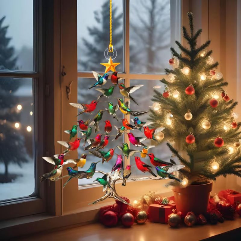 Hummingbird Christmas Decoration